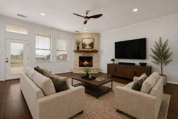 11070 Magic Lane, Forney, TX 75126 Virtually staged
