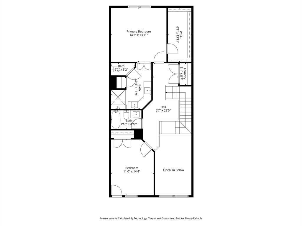 7424 Mitchell Drive, McKinney, TX 75070 Additional floor plan layout image highlighting bedroom and bathroom placement, open living areas, circulation paths, and stairs, giving home shoppers a clear understanding of how this McKinney Texas townhome flows and lives day to day and supporting buyers searching for McKinney townhomes with efficient, well planned layouts.