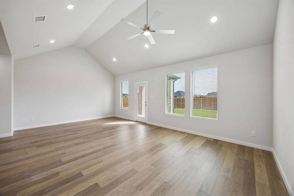 489 Hundred Acre Drive, Waxahachie, TX 75165 Living and Dining Rooms in the Masters home plan by Trophy Signature Homes – REPRESENTATIVE PHOTO