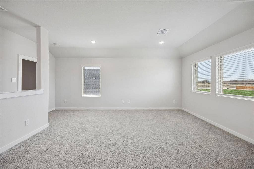 489 Hundred Acre Drive, Waxahachie, TX 75165 Game Room in the Masters home plan by Trophy Signature Homes – REPRESENTATIVE PHOTO