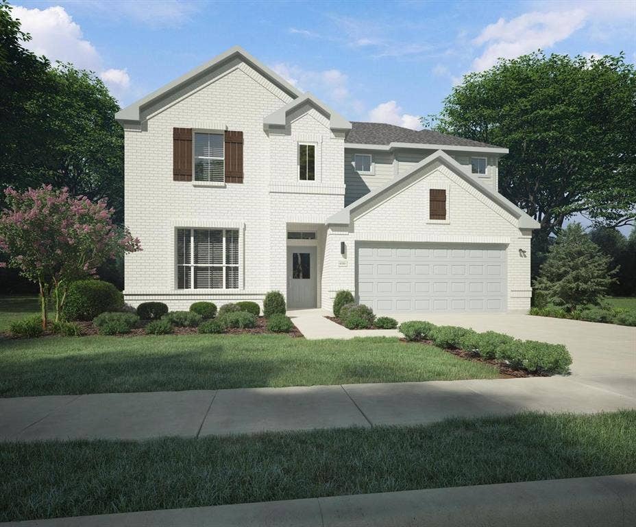 489 Hundred Acre Drive, Waxahachie, TX 75165 Elevation E