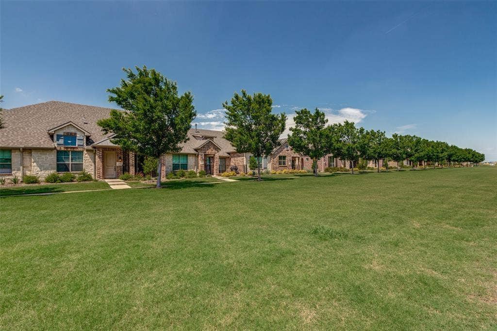 3930 Dalea Drive, Prosper, TX 75078 Greenspace in front of building