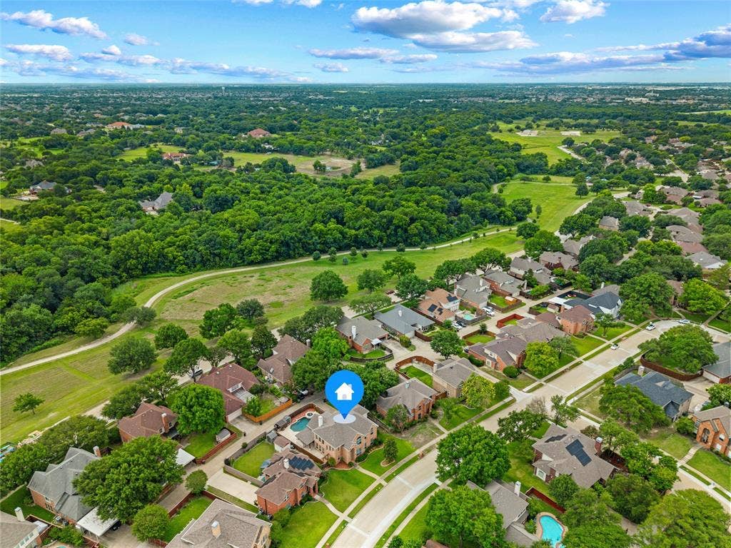 2228 Amy Lane, Plano, TX 75074 Anouther iew of the greenbelt and country property