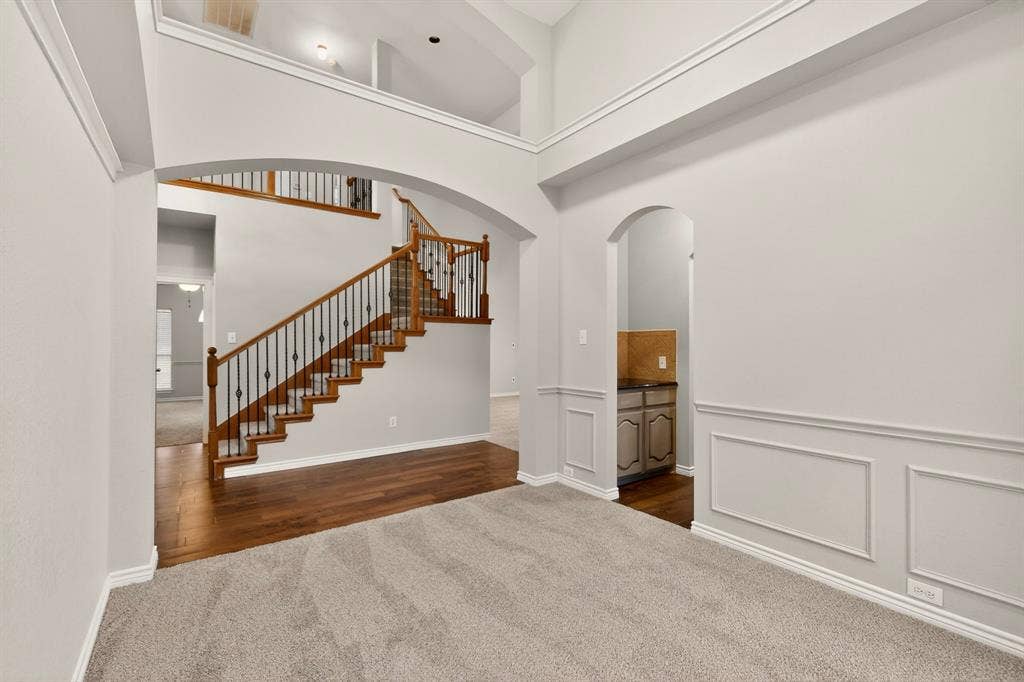 217 Gatehouse Drive, Red Oak, TX 75154 Beautiful dining across from the staircase.