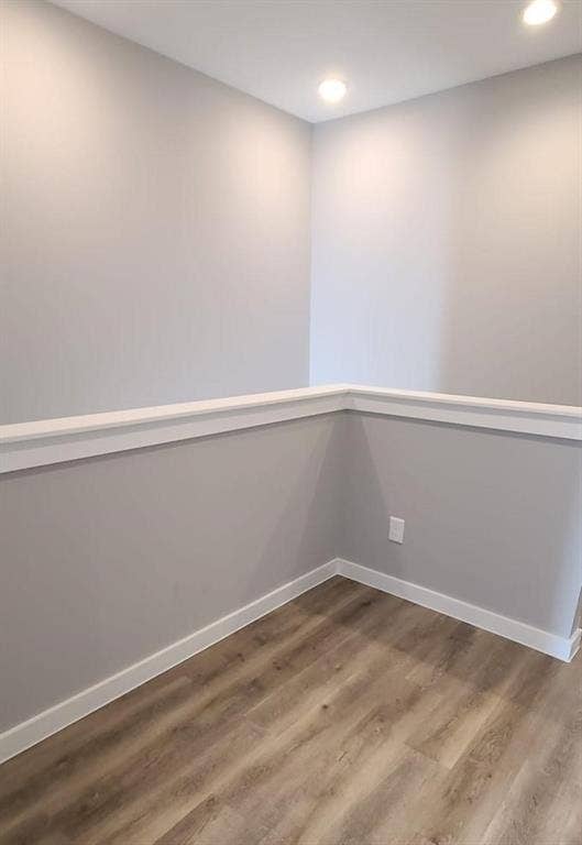9114 Caddo Road, #A & B, Houston, TX 77078 Recessed lighting illuminates this versatile space, featuring sleek flooring and modern trim.