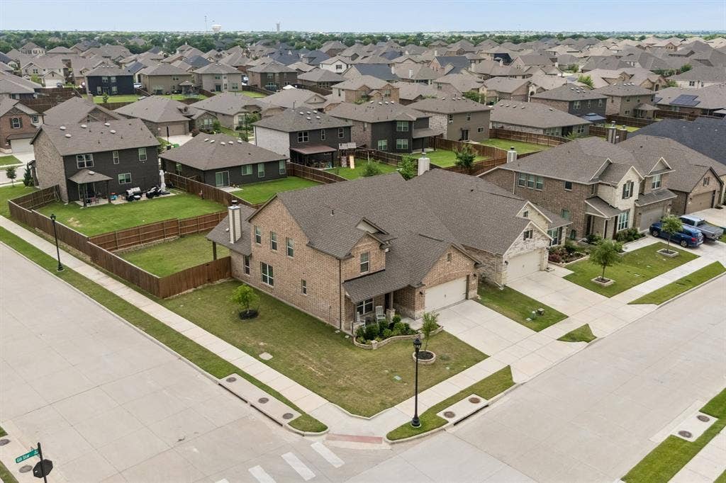 Premium Corner Lot - Aerial View