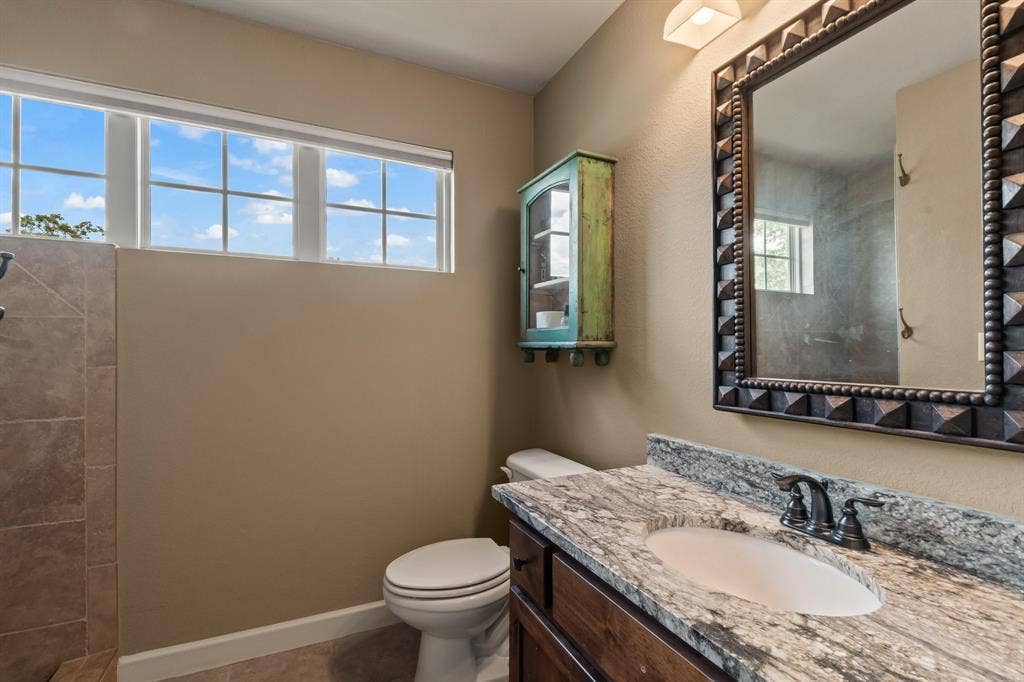 229 N Beverly Drive, Malakoff, TX 75148 Upstairs Bathroom Four with walk in shower