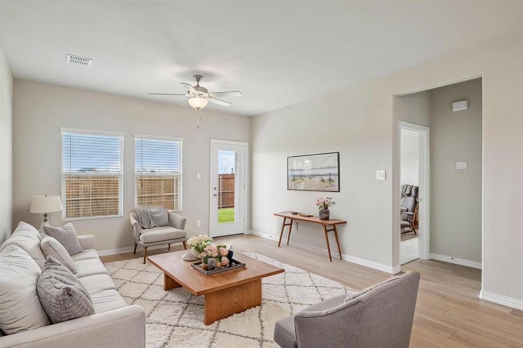 3022 O Pines Drive, Farmersville, TX 75442 Photo is not of the actual home, but is an inspirational photo of builder’s model home and may depict options, furnishings, and/or decorator features that are not included.