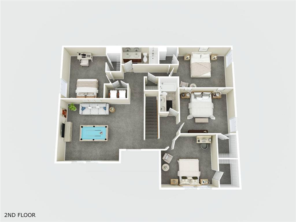 1523 Quail Ridge Drive, Cedar Hill, TX 75104 Second Floor