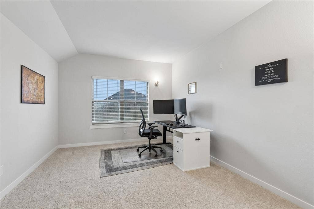 917 Breezy Street, Princeton, TX 75407 Pre-wired media room off of the game room currently being used as an office