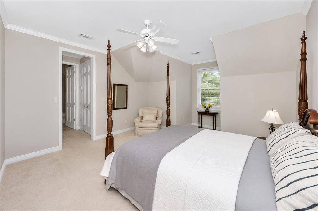 5974 River Bend Drive, Benbrook, TX 76132 Primary bedroom three upstairs