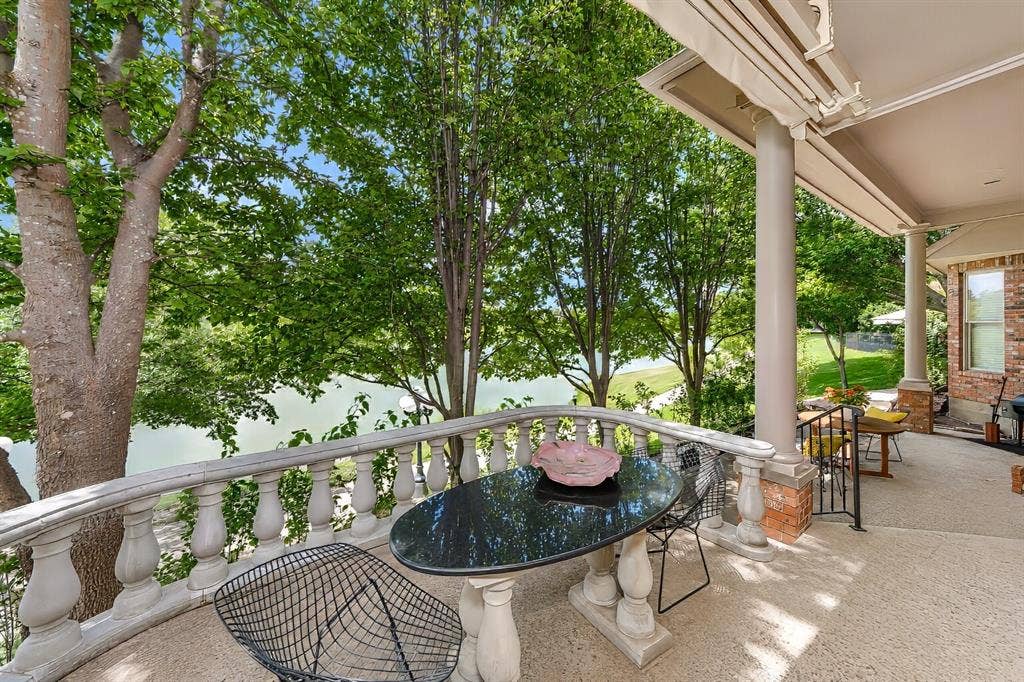 5974 River Bend Drive, Benbrook, TX 76132 Views from kitchen