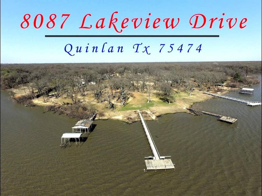 Property photo for 8087 Lakeview Drive, Quinlan, TX