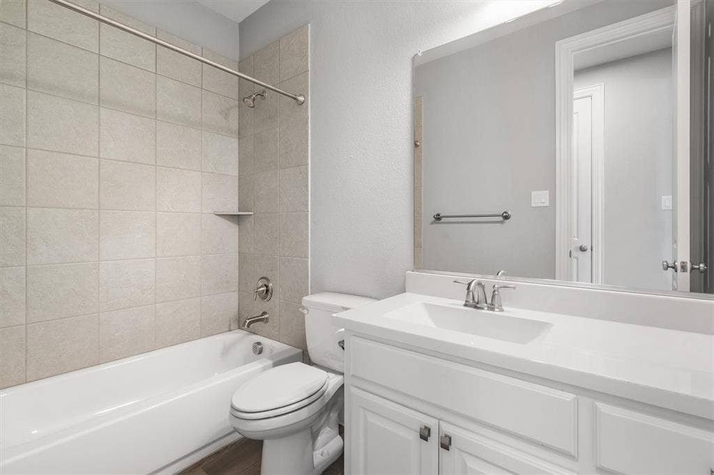 1217 7th Street, Argyle, TX 76226 bathroom outside 4th bedroom