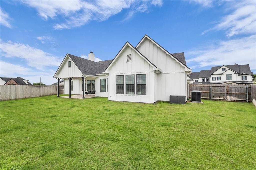 154 Water View Lane, Robinson, TX 76706 a backyard oasis is ready for your dreams to come true and still room to play; large gate for lawn tractor entry