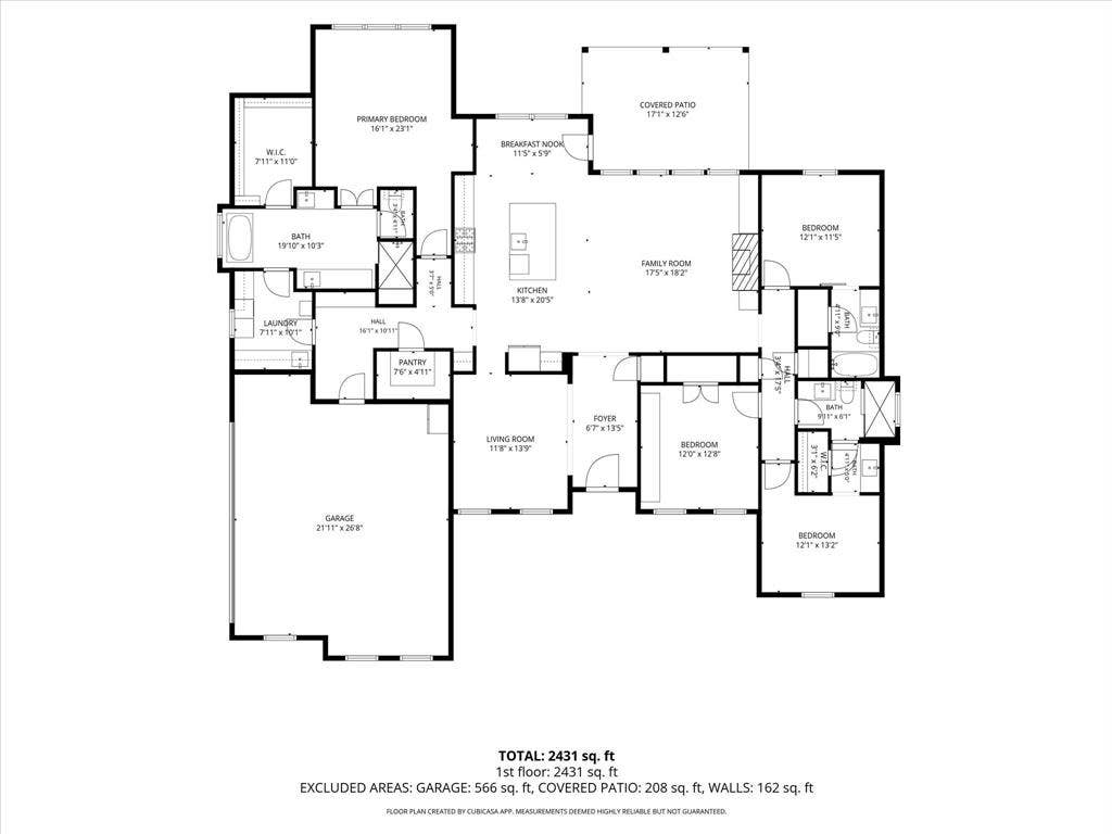 154 Water View Lane, Robinson, TX 76706 thoughtful layout for easy living and hosting family and friends