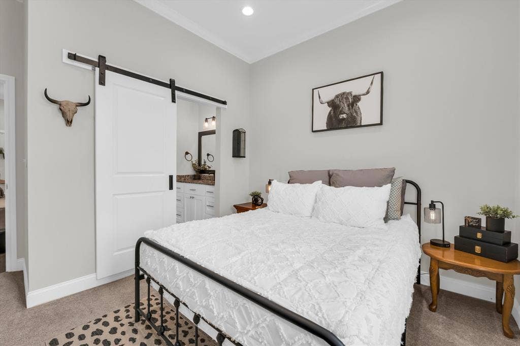 154 Water View Lane, Robinson, TX 76706 secondary bedroom with large closet
