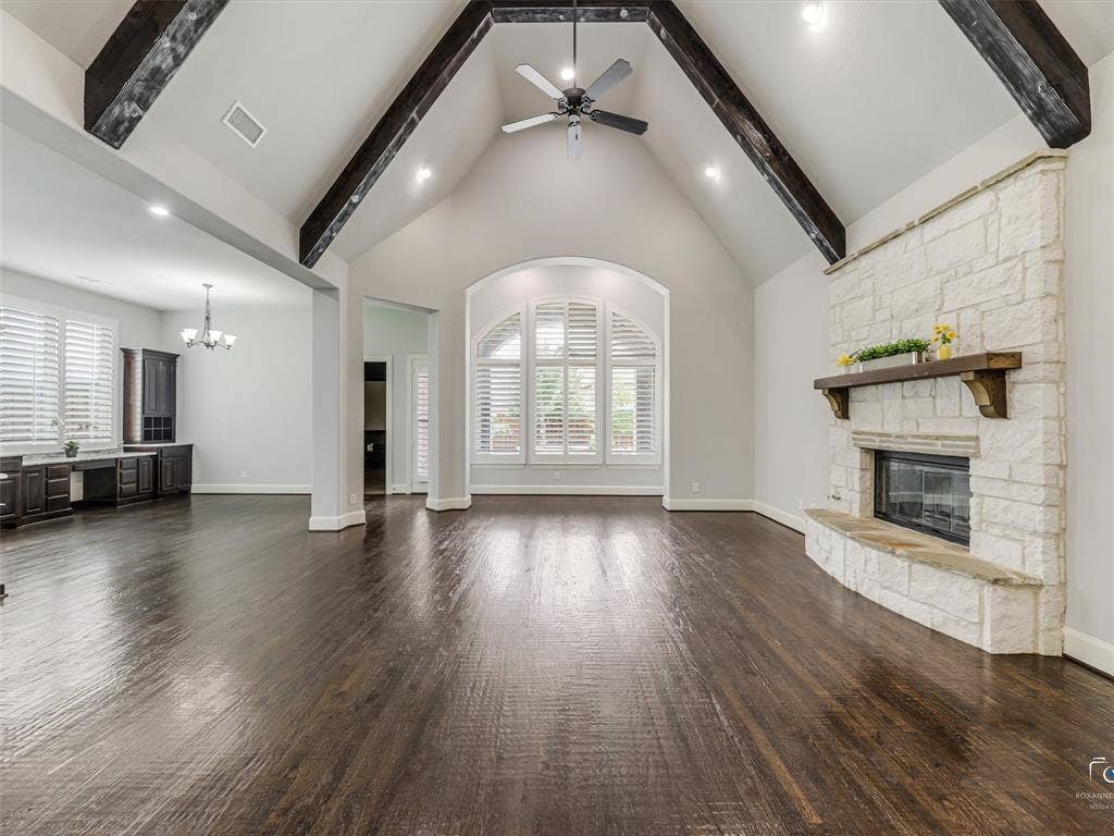 600 Abbey Lane, Prosper, TX 75078 Vaulted Ceiling