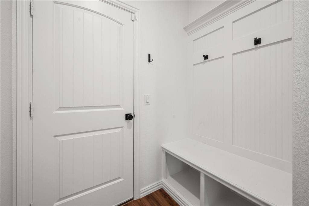 Mud room with built ins