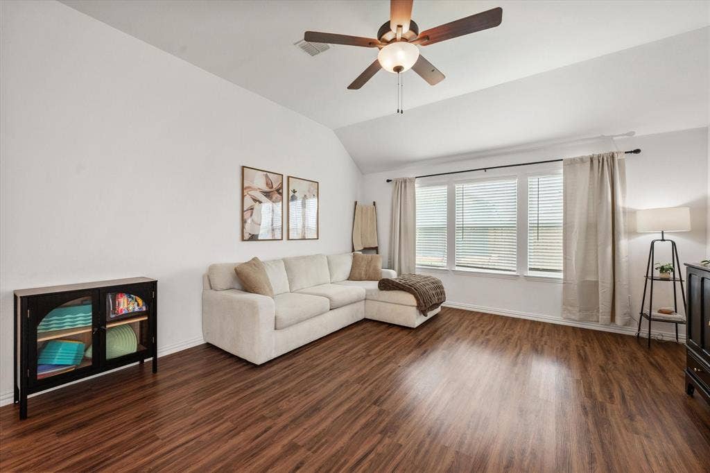 Updated wood-look flooring