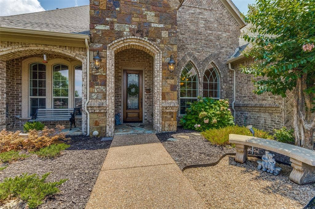 Exterior entry