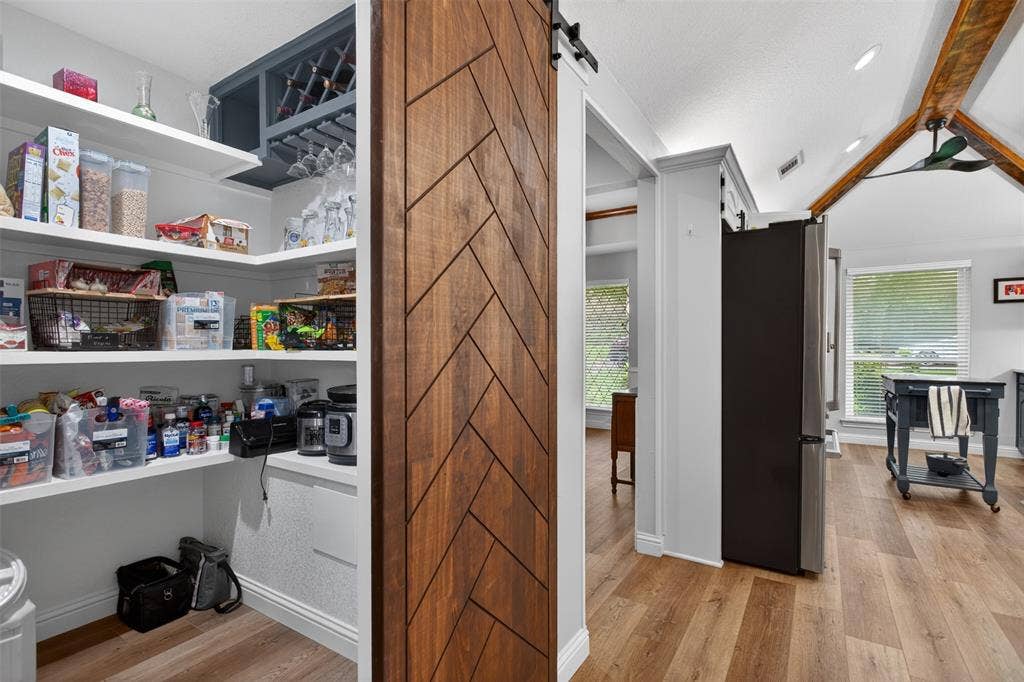 1415 Horton Drive, Cedar Hill, TX 75104 Huge pantry with wine storage area