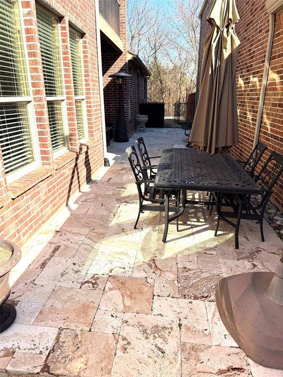 817 Deer Ridge Trail, McKinney, TX 75072 Aprox 39' of this beautiful very private side patio