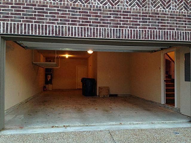 817 Deer Ridge Trail, McKinney, TX 75072 THREE car tandem garage comes with shelving for additional storage. Good for boat parking, longer vehicles or workshop