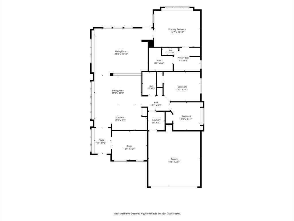 6532 Fairview Drive, Watauga, TX 76148 Floor Plan