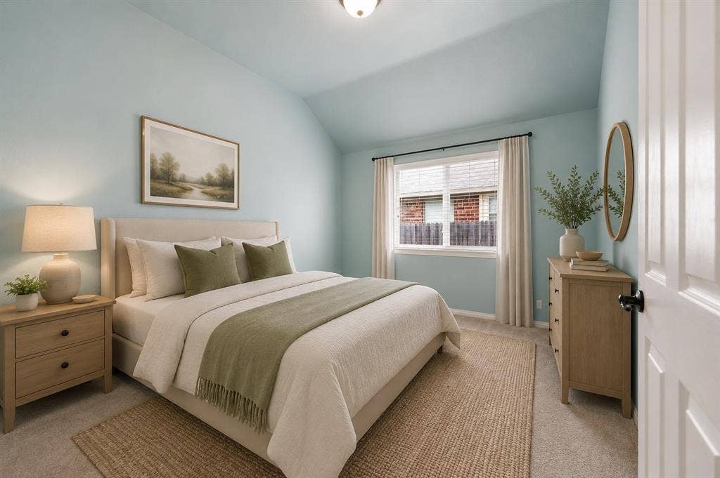 6532 Fairview Drive, Watauga, TX 76148 Virtually Staged Bedroom #1