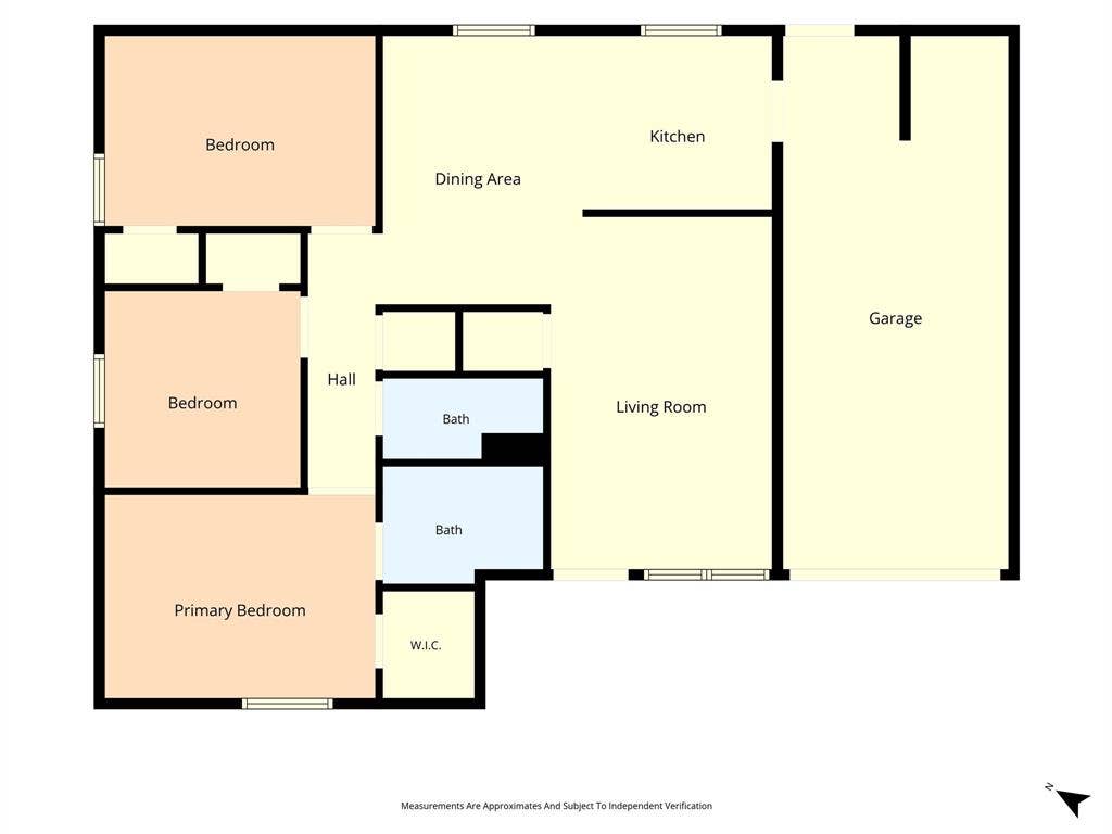1307 Luanne, Bellmead, TX 76705 Floor plan