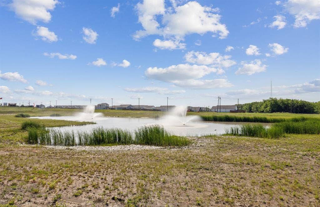 2104 Sugar Maple Lane, Forney, TX 75126 Large pond with fountains