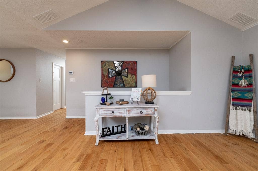 205 Timberlake Drive, Azle, TX 76020 Wood floors set the tone