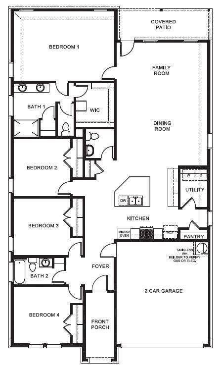 2812 MCCORMICK Street, Denton, TX 76205 D.R. Horton's Kingbird- All Home and community information, including pricing, included features, terms, availability and amenities, are subject to change at any time without notice or obligation. All Drawings, pictures, photographs, video, square footages, floor plans, elevations, features, colors and sizes are approximate for illustration purposes only and will vary from the homes as built.