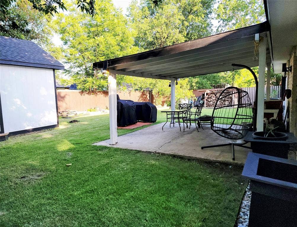5828 Sidewinder Trail, Fort Worth, TX 76131 Cover Patio