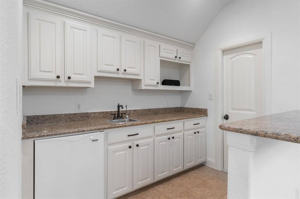 Upstairs kitchen