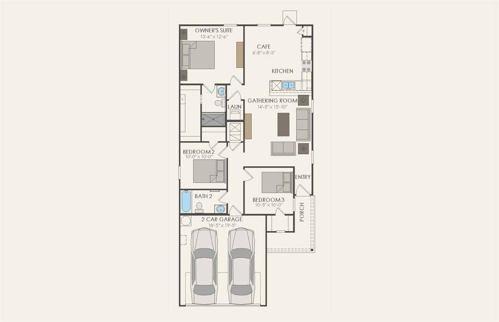 1214 Tramore Way, Princeton, TX 75407 Floor Plan