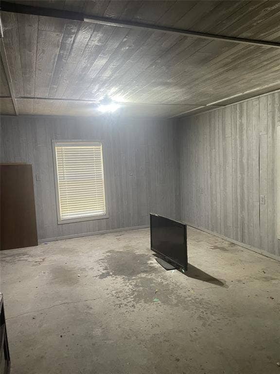 3804 Sandy Beach Drive, Granbury, TX 76049 2 picture of inside garage . Finished paneling