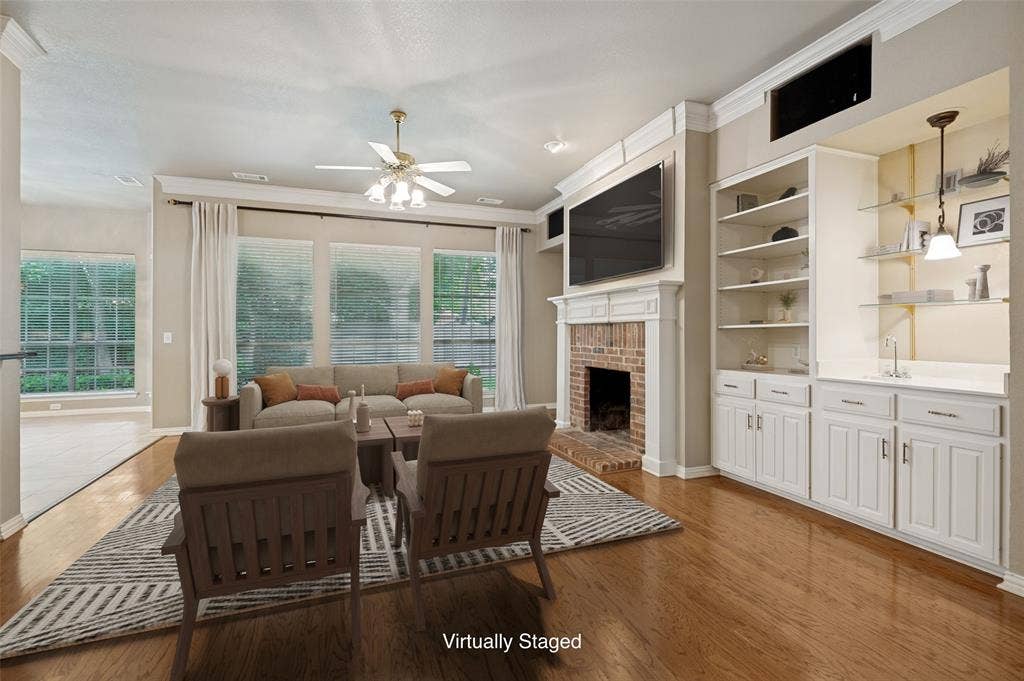 2820 Creek Bend, McKinney, TX 75072 A great place for movie night or watching your favorite sporting event.