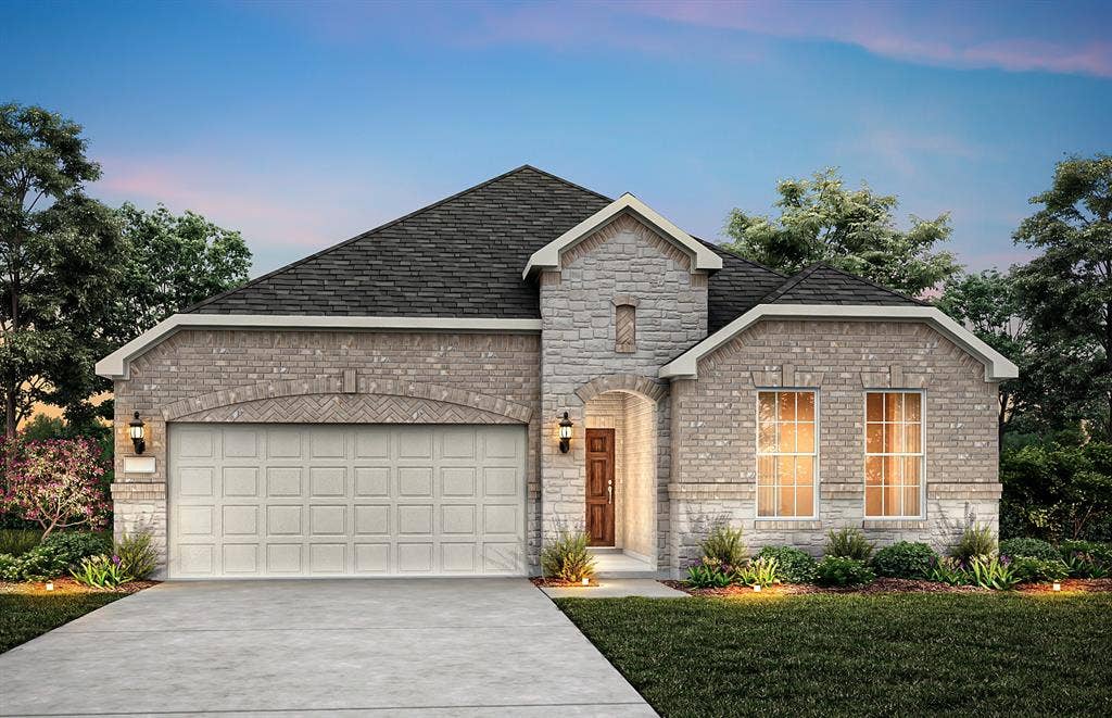 3312 Fortress Way, Denton, TX 76208 NEW CONSTRUCTION: Beautiful one-story home available at King's Way