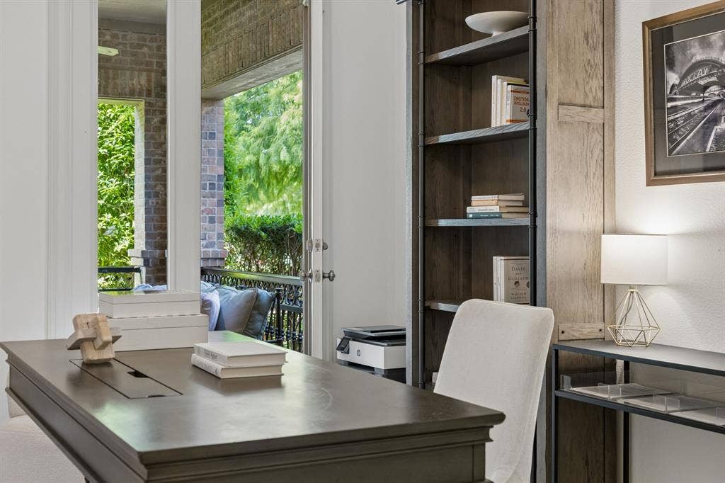 3611 Hickory Grove Lane, Frisco, TX 75033 Downstairs Guest Bedroom - Used as 2nd Office