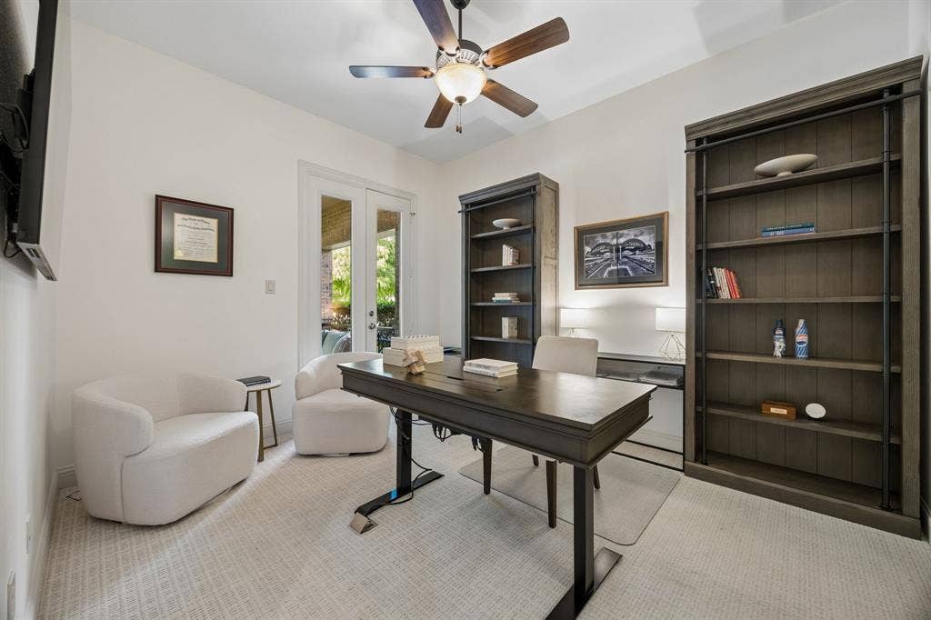 3611 Hickory Grove Lane, Frisco, TX 75033 Downstairs Guest Bedroom currently used as an office