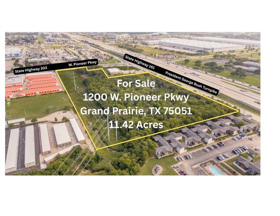 Property photo for 1200 W Pioneer Parkway, Grand Prairie, TX