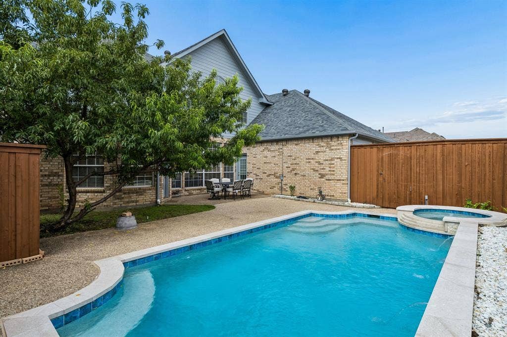 3809 Brookfield Drive, Plano, TX 75025 Whether it's pool parties, family barbecues, or quiet evenings under the stars, this outdoor space offers something for everyone.
