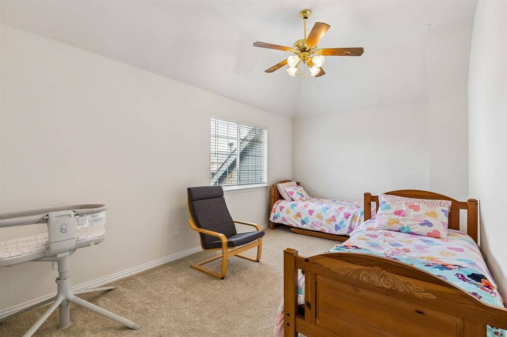3809 Brookfield Drive, Plano, TX 75025 Thoughtfully positioned and designed for everyday living, these versatile secondary bedrooms add both functionality and value to the home. Large walk-in closets are a bonus!!