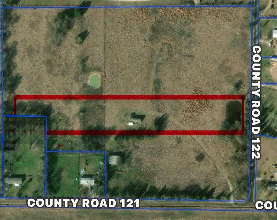 Lot 4 County Road 122, Kaufman, TX 75142 Lot lines are approximate
