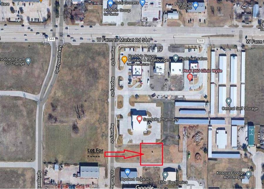 Property photo for 0 Regency Drive, Wylie, TX