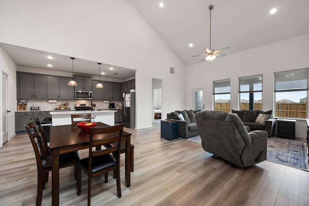 2325 Volans Drive, Haslet, TX 76052 Open concept floor plan