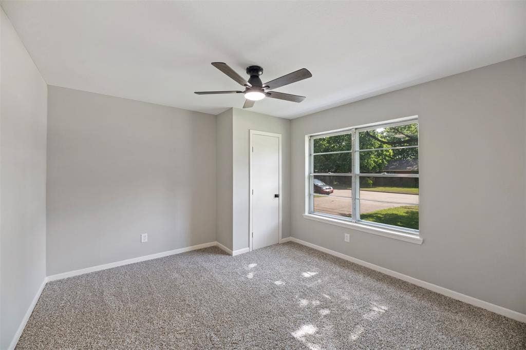 1138 Usher Street, Benbrook, TX 76126 Bedroom 4 split from the other bedrooms makes a great home office option.