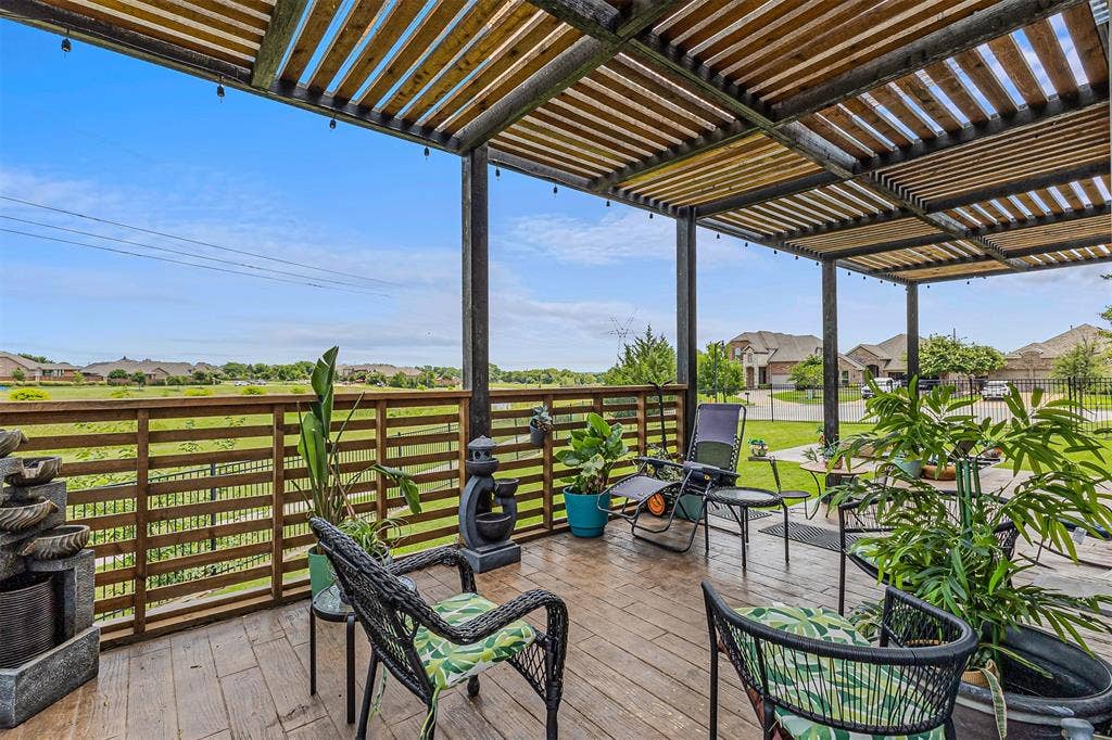 1831 Morning Mist Way, Wylie, TX 75098 Pergola covered patio